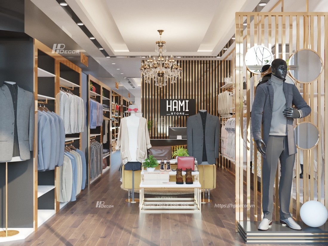 399+ Mẫu Thiết Kế Shop Quần Áo, Thời Trang Đẹp, Hiện Đại, Hút Khách