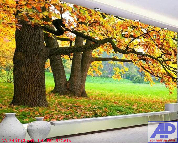 Địa Chỉ Cung Cấp Tranh Kính 3D Đẹp Rẻ Phong Cảnh, Động Vật Sắc Nét