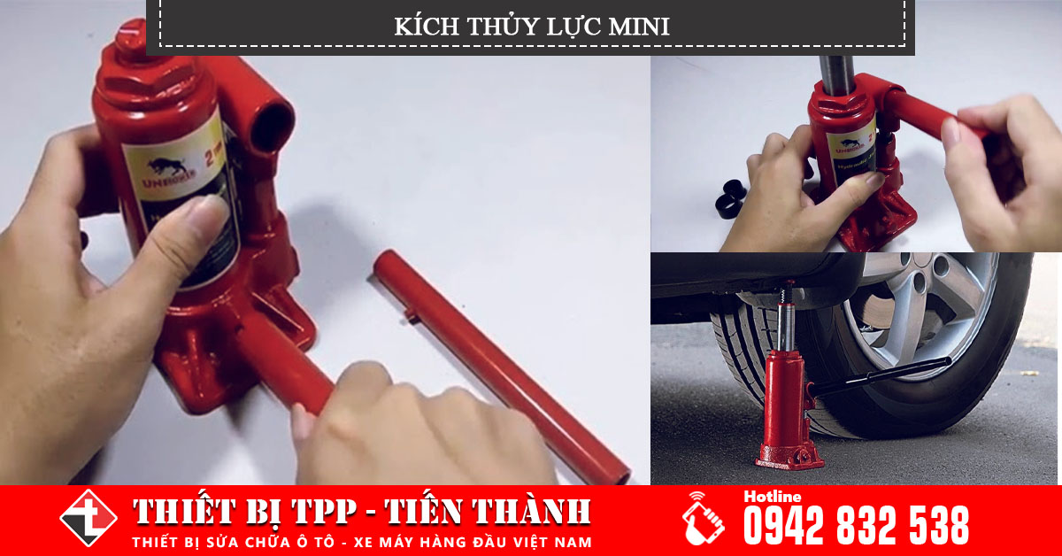 Kích thủy lực mini là gì? Ưu và nhược điểm của con đội mini - ThietbiTPP
