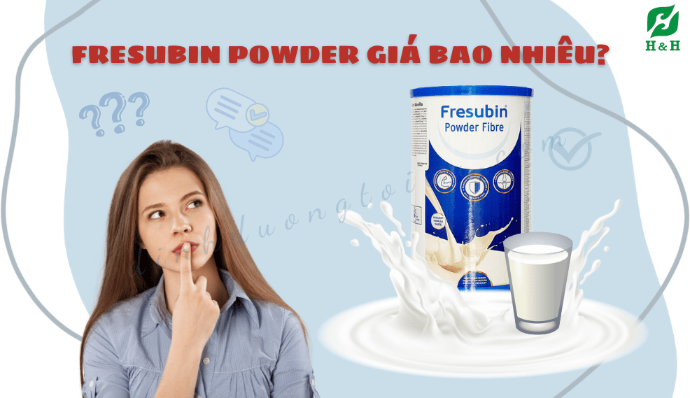 Sữa cao năng lượng Fresubin Powder giá bao nhiêu? - H&H Nutrition