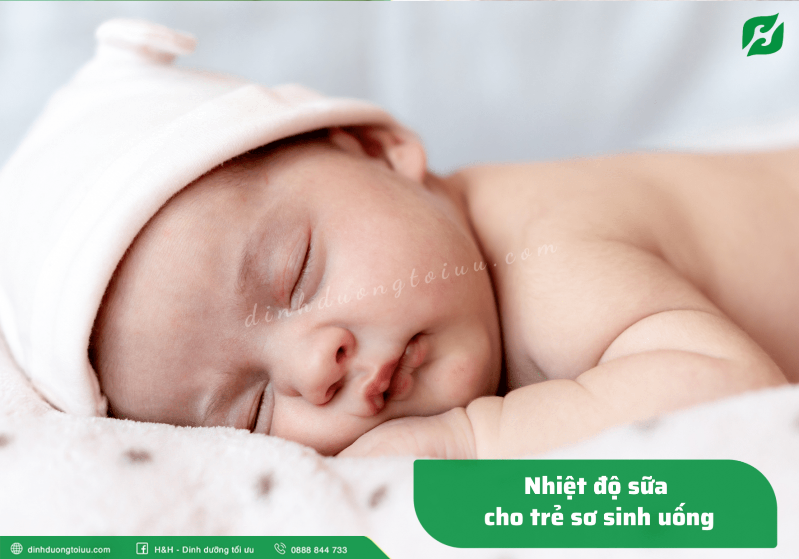 Nhiệt độ sữa cho trẻ sơ sinh uống các mẹ đã biết chưa? - H&H Nutrition