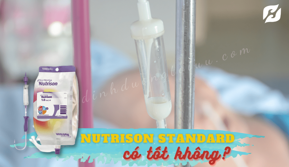 Túi ăn qua Sonde dạ dày Nutrison Standard có tốt không?