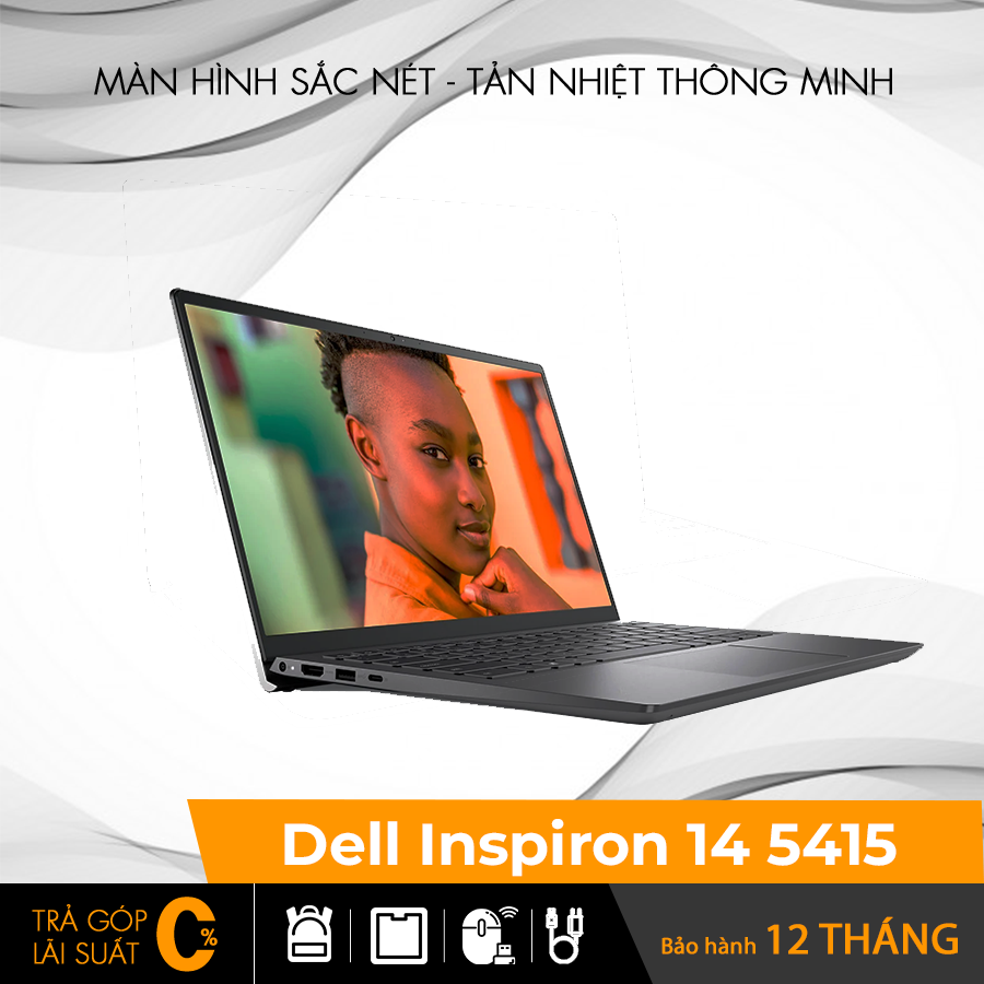 Laptop Dell Inspiron 14 5415 giá rẻ chính hãng tại Đà Nẵng