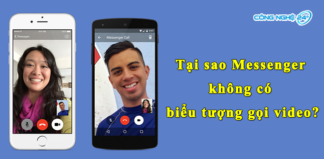 Thoát lỗi không có biểu tượng gọi video trên Messenger cực nhanh