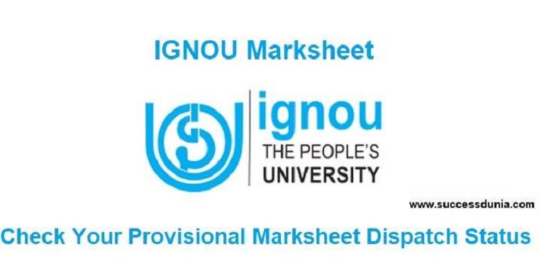 IGNOU Marksheet June/December 2022 | Check Dispatch Status Online