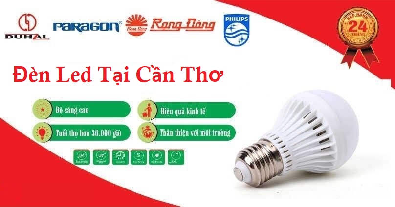 Đèn led Cần Thơ, địa chỉ phân phối đèn led giá rẻ tại Cần Thơ