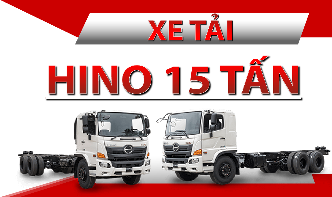 Xe tải Hino 15 Tấn 3 chân - Hino 500 FL, Hino 500 FM | Giá Mới Nhất