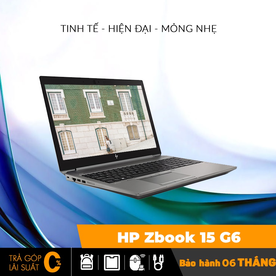 Laptop HP Zbook 15 G6 đồ họa cao cấp cho dân kỹ thuật