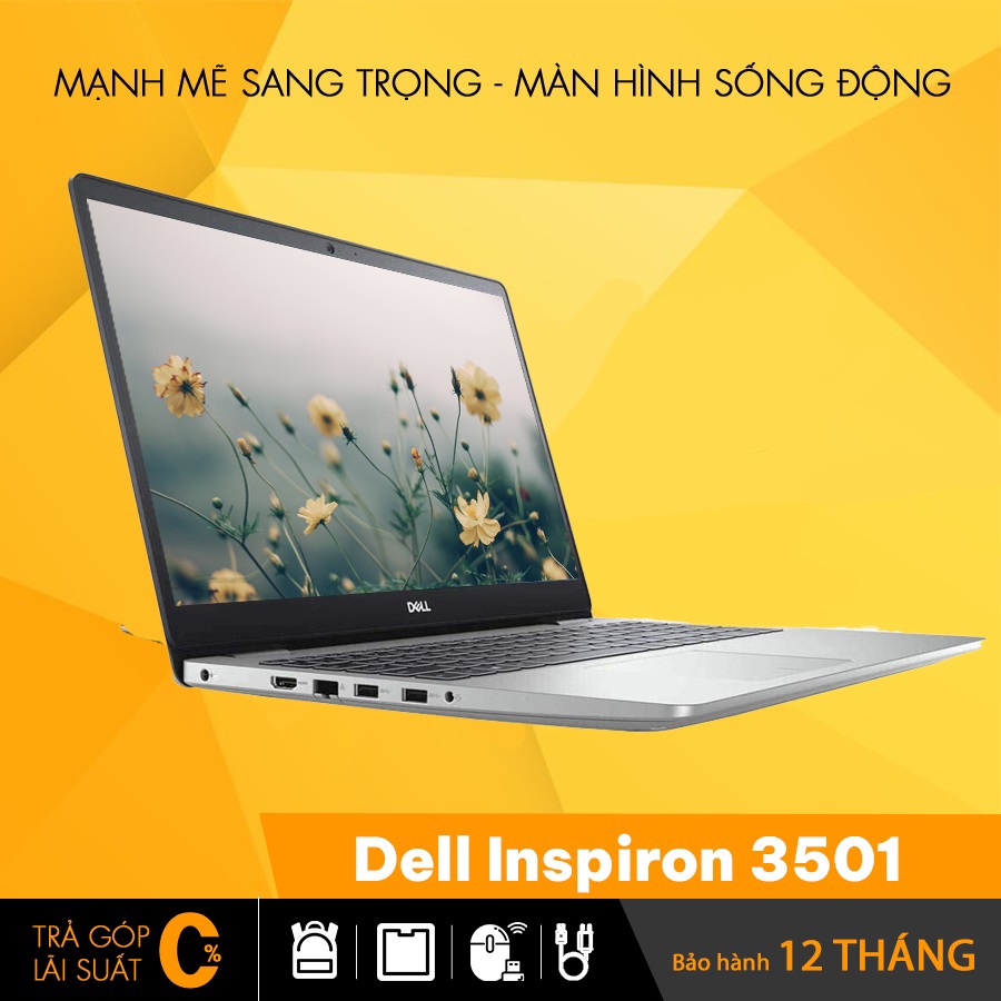 Laptop Dell Inspiron 3501 văn phòng cao cấp cho doanh nhân