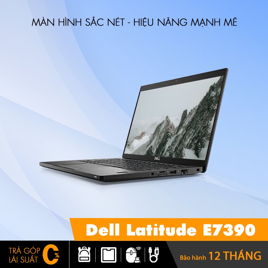 Laptop Dell Latitude E7390 văn phòng giá rẻ tại Đà Nẵng