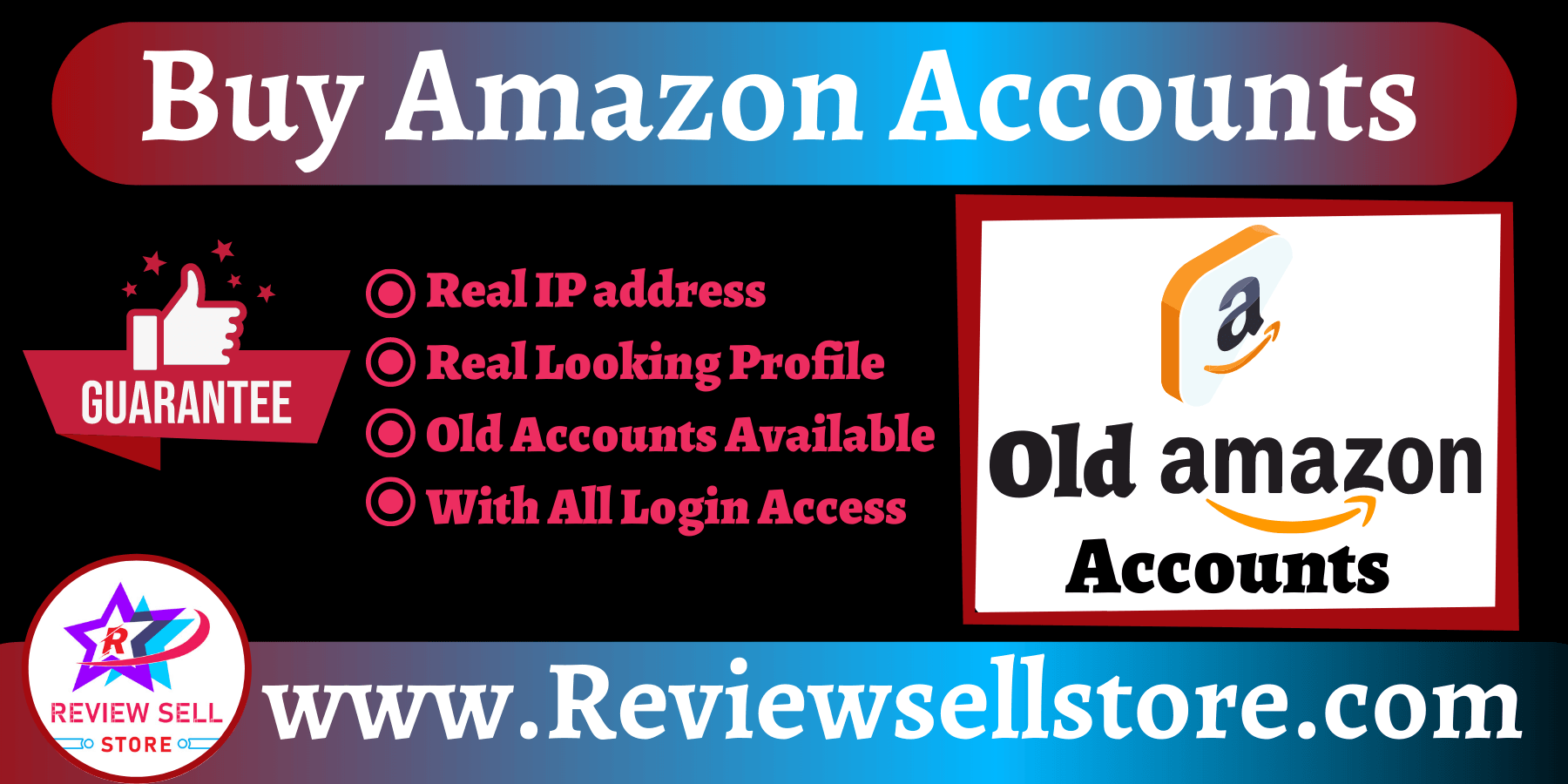 Buy Amazon Accounts - Old And Seller Accounts Available