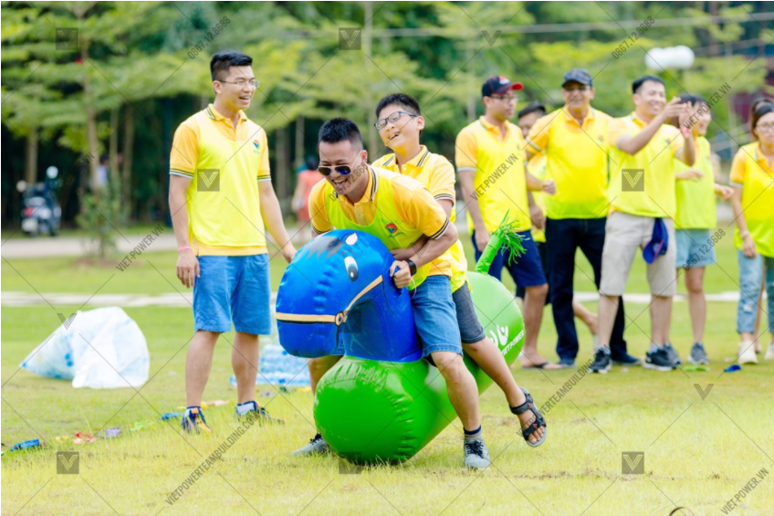 Tổng hợp các trò chơi team building resort yêu thích