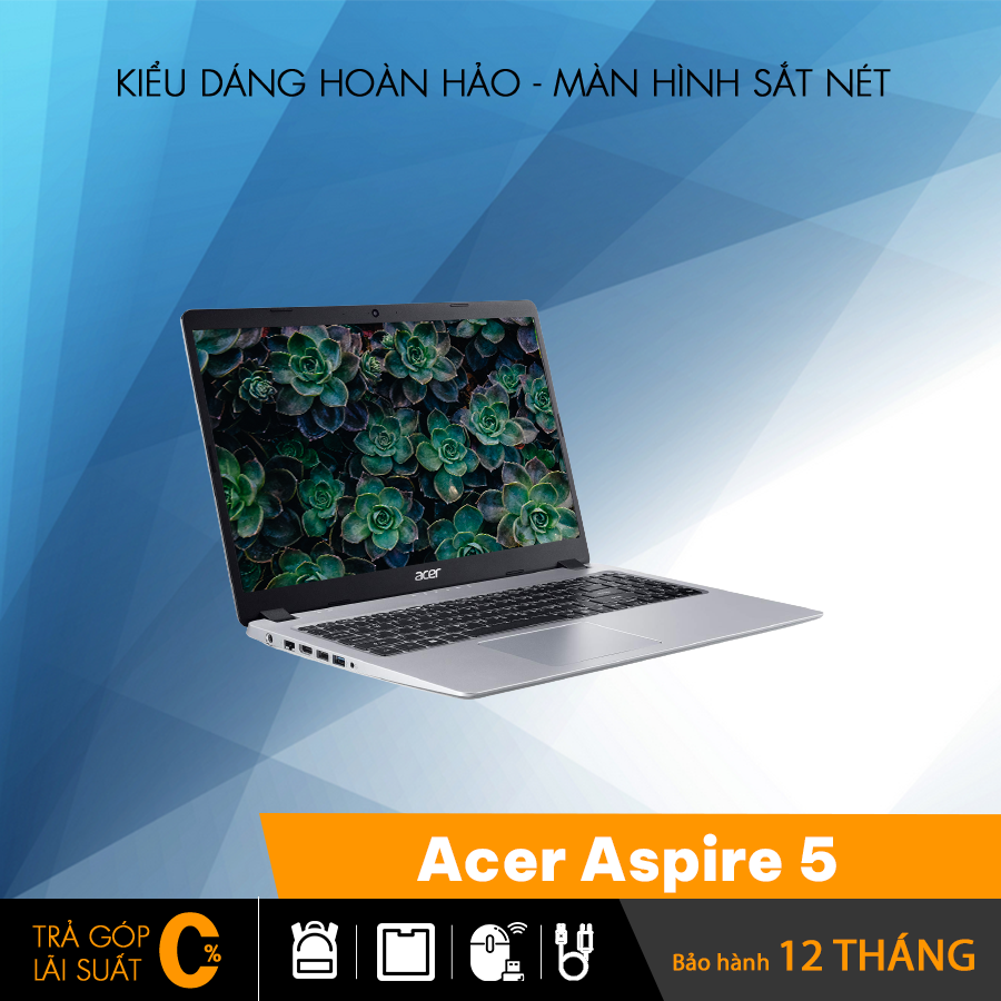 Laptop Acer Aspire 5 văn phòng giá rẻ cho sinh viên