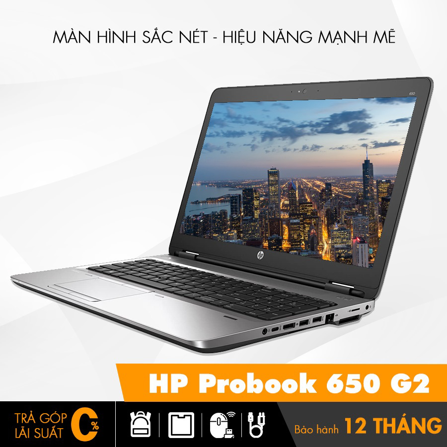 Laptop HP Probook 650 G2 cũ Đà Nẵng dành cho sinh viên