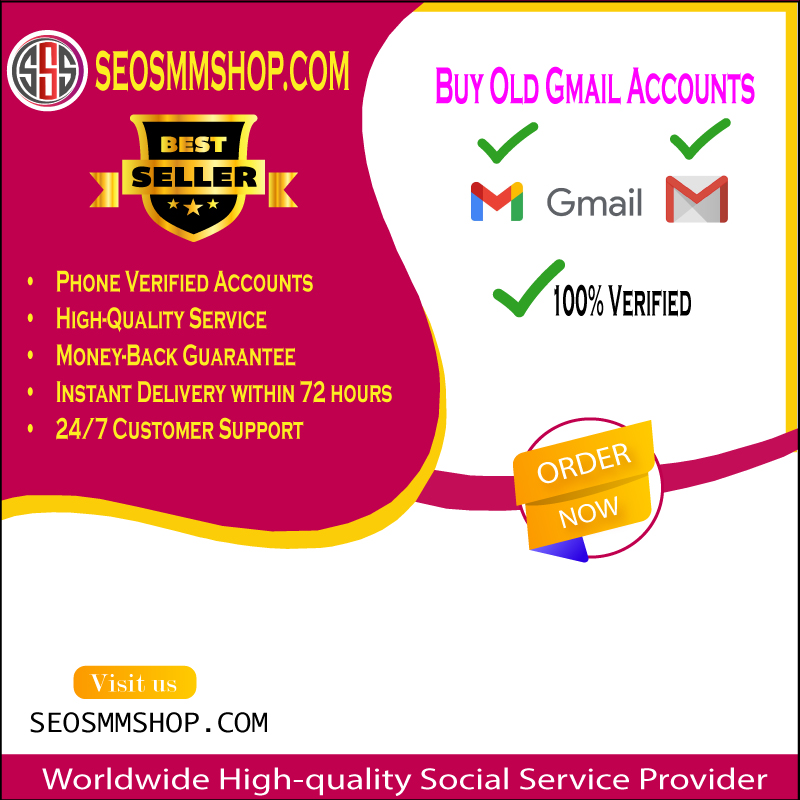 Buy Old Gmail Accounts - 100% Real Verified Accounts