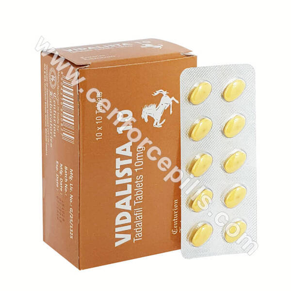 Buy Vidalista 10 mg Tablet Online +【 10% OFF 】, Review- Cenforcepills