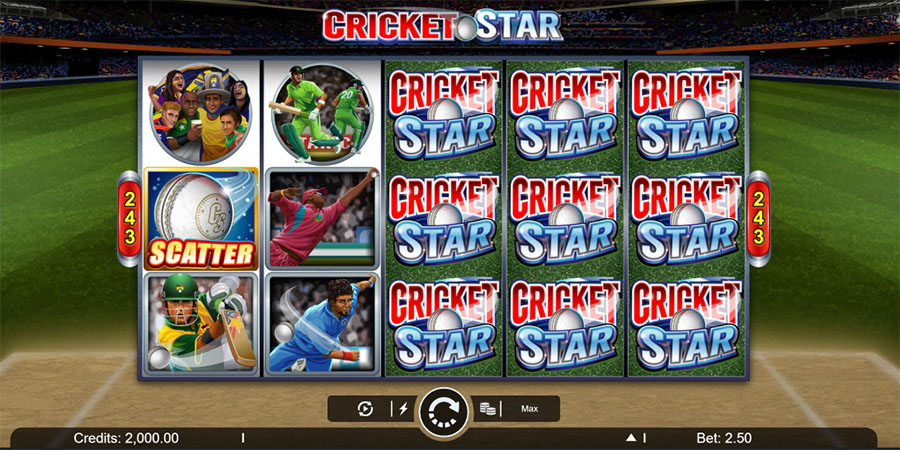 Cricket Star Slot - Fish Game Gambling