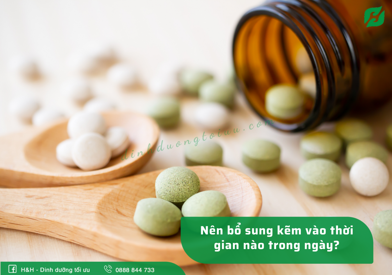 Nên bổ sung kẽm vào thời gian nào trong ngày là tốt nhất? - H&H Nutrition