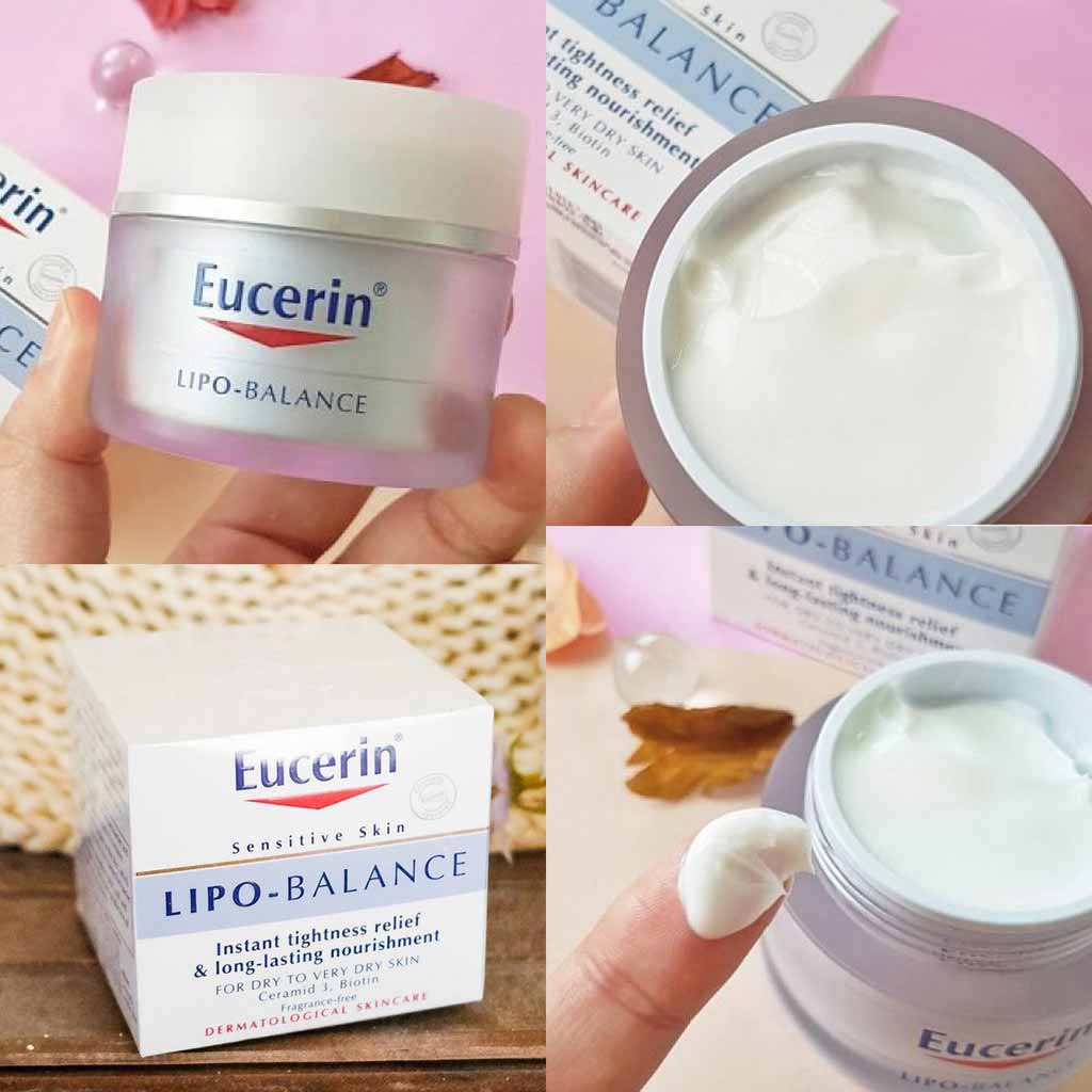 Kem dưỡng ẩm cho da mặt Eucerin Lipo Balance