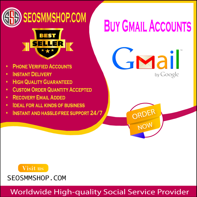 Buy Gmail Accounts - 100% Real Active New PVA Accounts