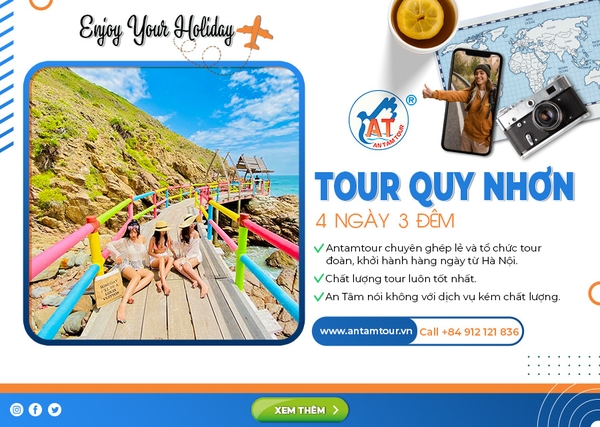 Tour Quy Nhơn 4 Ngày 3 đêm | Giá Tốt | Từ Hà Nội 			 			 			 | Antamtour.vn