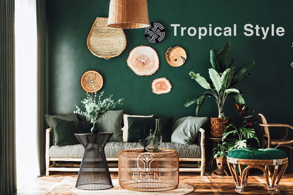 Phong cách thiết kế nội thất Tropical - Hơi thở của Nhiệt Đới