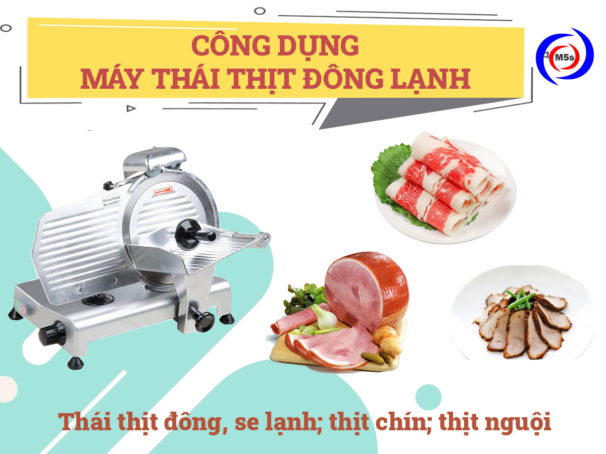 Cách sử dụng máy thái thịt đông lạnh hiệu quả | Thiết bị M5s