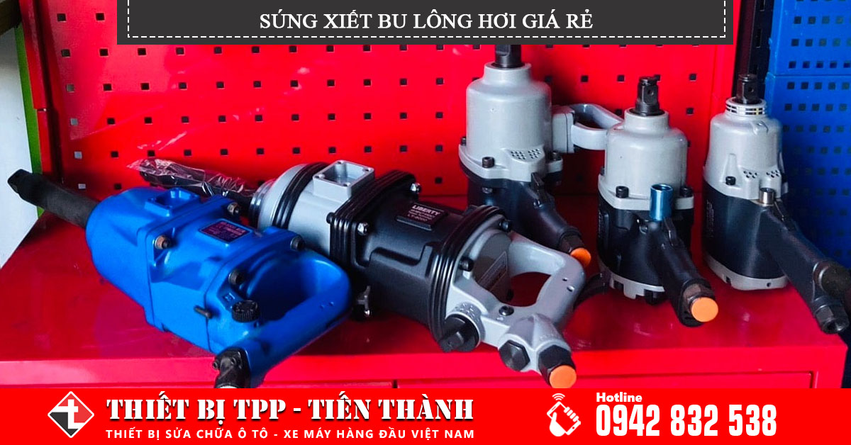 Súng xiết bu lông hơi giá rẻ đạt được nhiều điều cần thiết dành cho tiệm