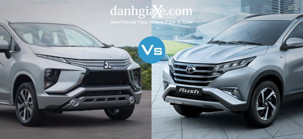 So sánh Mitsubishi Xpander và Toyota Rush tại Việt Nam