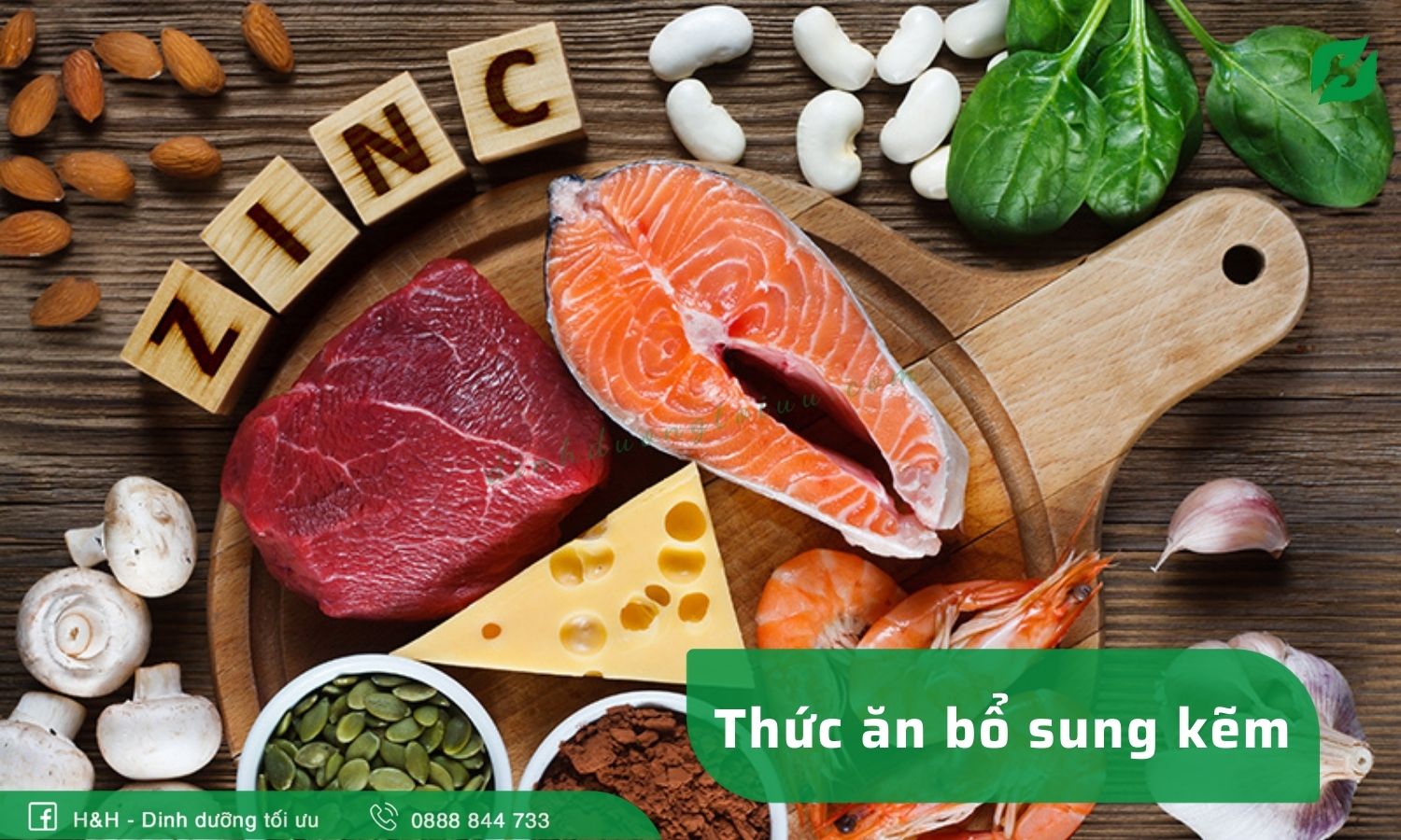 Nguồn thức ăn bổ sung kẽm tốt cho cơ thể