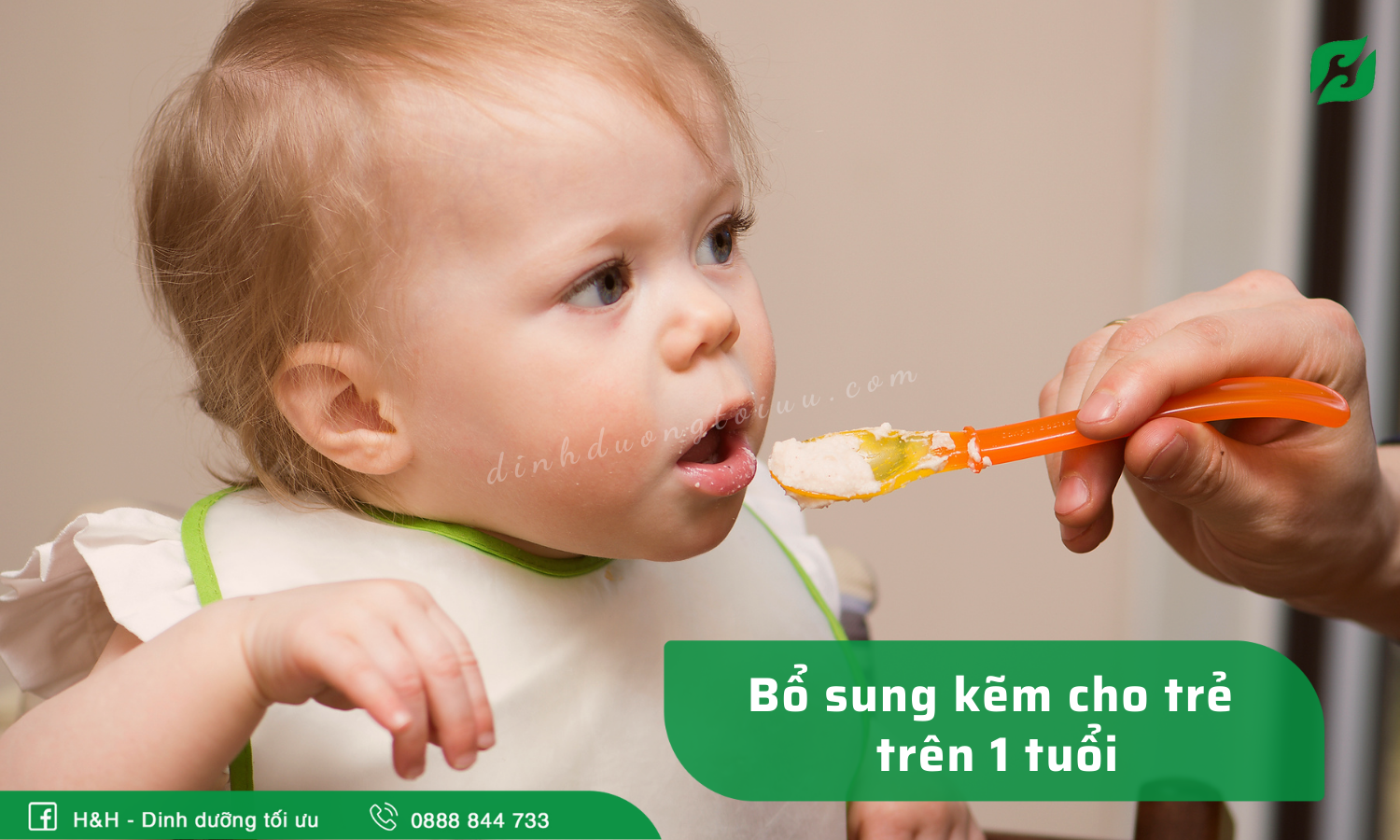 Mách bạn cách bổ sung kẽm cho trẻ trên 1 tuổi hiệu quả nhất - H&H Nutrition