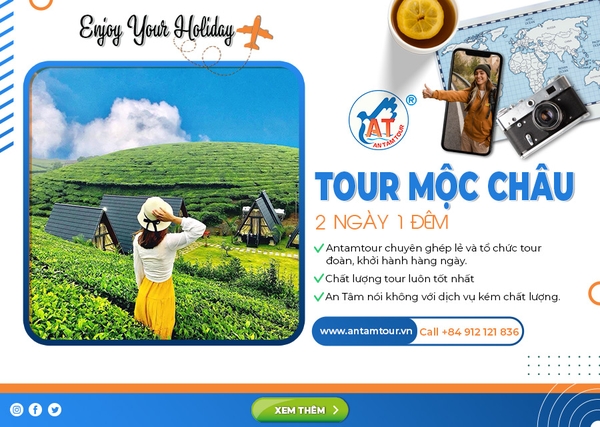 Tour Mộc Châu 2 Ngày 1 Đêm | Từ Hà Nội 			 			 			 | Antamtour.vn