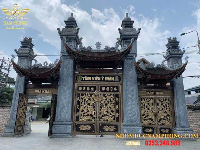 50+ mẫu cổng nhà từ đường đẹp nhất 2022