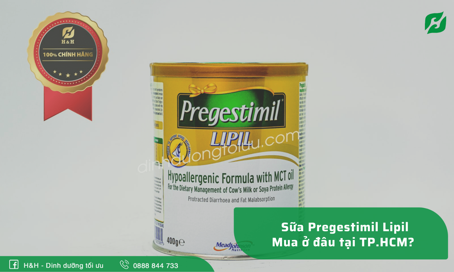 Sữa cho trẻ kém hấp thu chất béo Pregestimil Lipil mua ở đâu tại TP.HCM? - H&H Nutrition