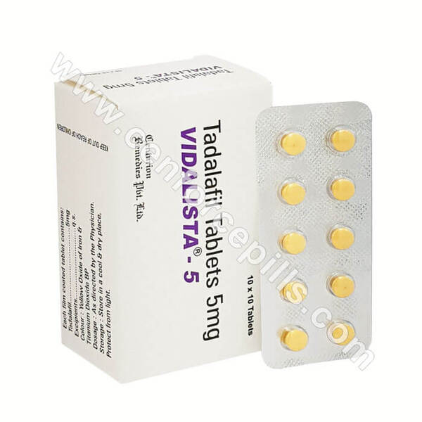 Buy Vidalista 5mg To Treat Erectile Dysfunction | USA