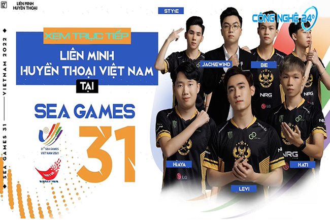 Xem trực tiếp Liên minh huyền thoại Seagame 31