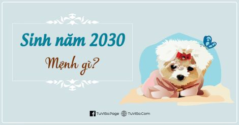 Sinh năm 2030 mệnh gì, hợp mệnh và màu gì để đời đổi vận sang trang