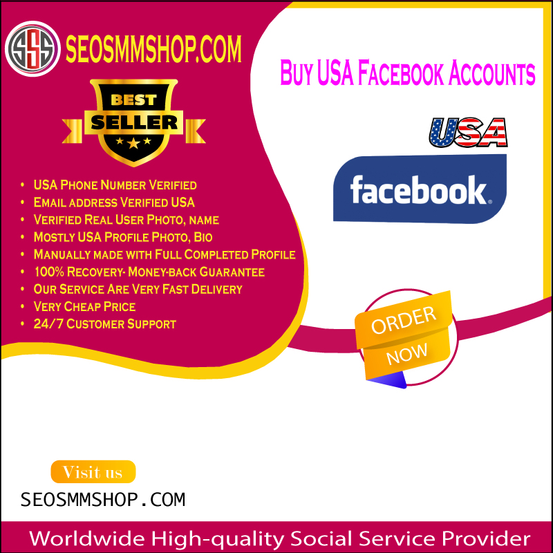 Buy USA Facebook Accounts - 100% Safe Verified Accounts