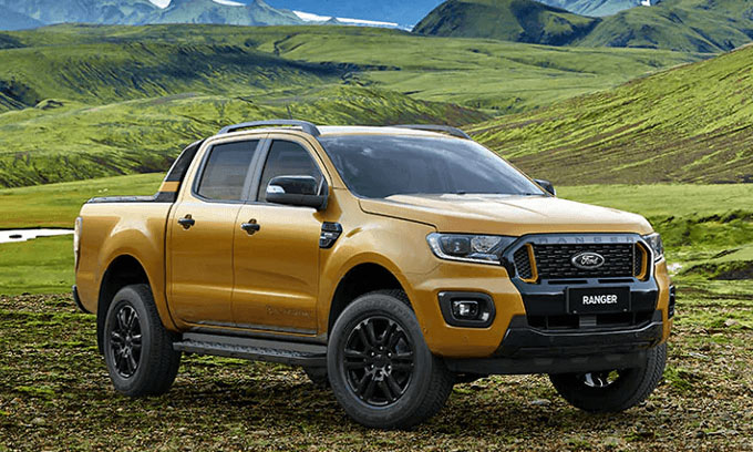 Giá lăn bánh Ford Ranger tháng 04-2022 tại đại lý Phú Mỹ Ford