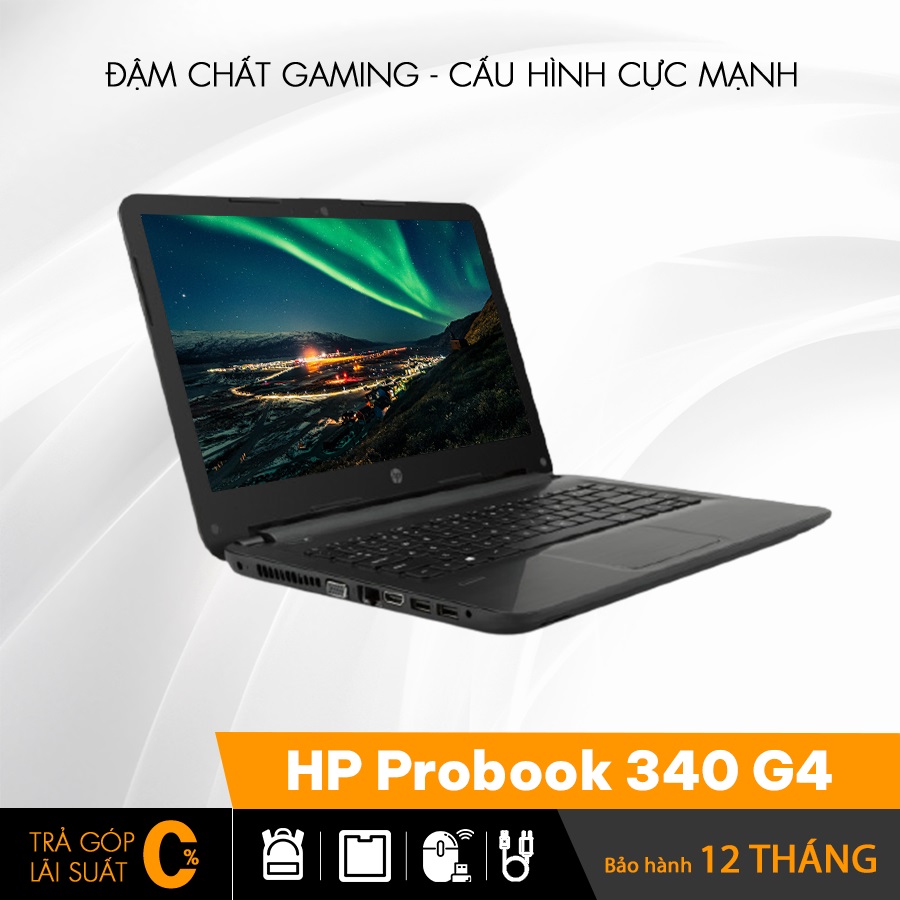 Laptop HP Probook 340 G4 giá rẻ tốt nhất cho sinh viên