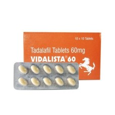 Vidalista 60mg (Tadalafil) Tablets Online | Uses, Reviews, Price