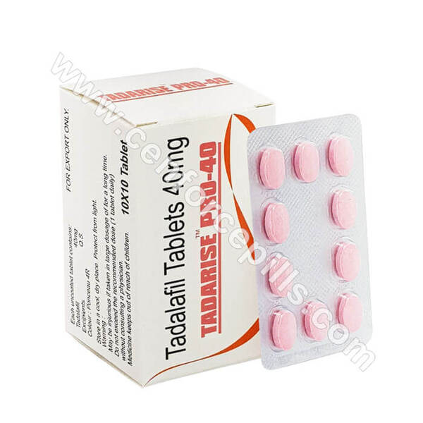 Buy Tadarise Pro 40 mg Online USA With Free Shipping