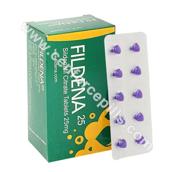 Buy Fildena 25 mg Tablet Online |【 10% OFF 】| 100% Satisfaction Guarantted