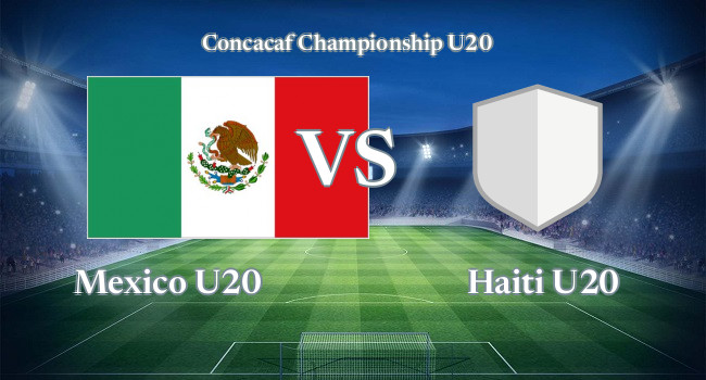 Live soccer Mexico U20 vs Haiti U20 24 06, 2022 - Concacaf Championship U20 | Olesport.TV