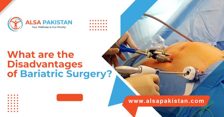 What are the disadvantages of bariatric surgery?