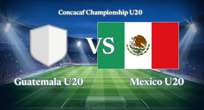 Live soccer Guatemala U20 vs Mexico U20 30 06, 2022 - Concacaf Championship U20 | Olesport.TV
