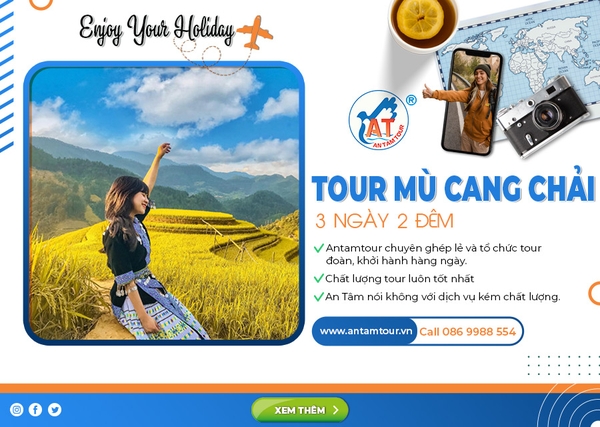 Tour Mù Cang Chải - Ngọc Chiến 3 Ngày 2 Đêm 			 			 			 | Antamtour.vn