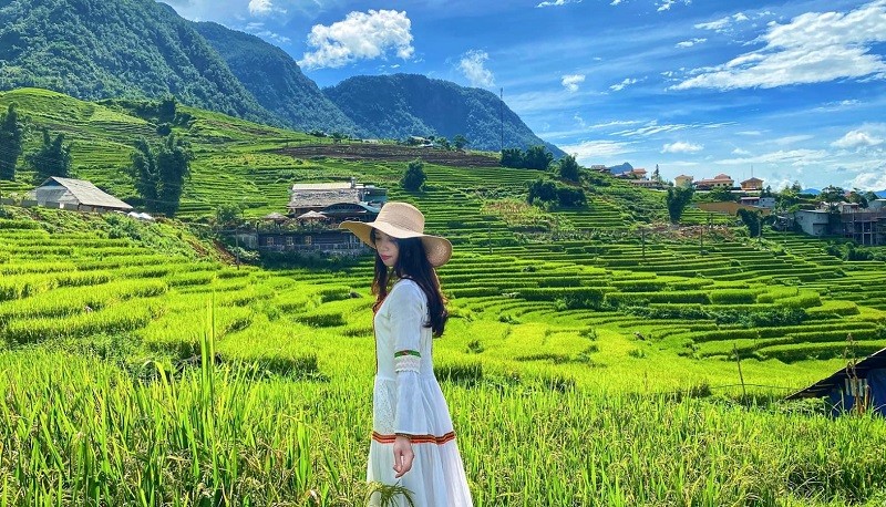 Ruộng bậc thang Sapa - Vẻ đẹp hùng vĩ, hoang sơ vùng Tây Bắc 
