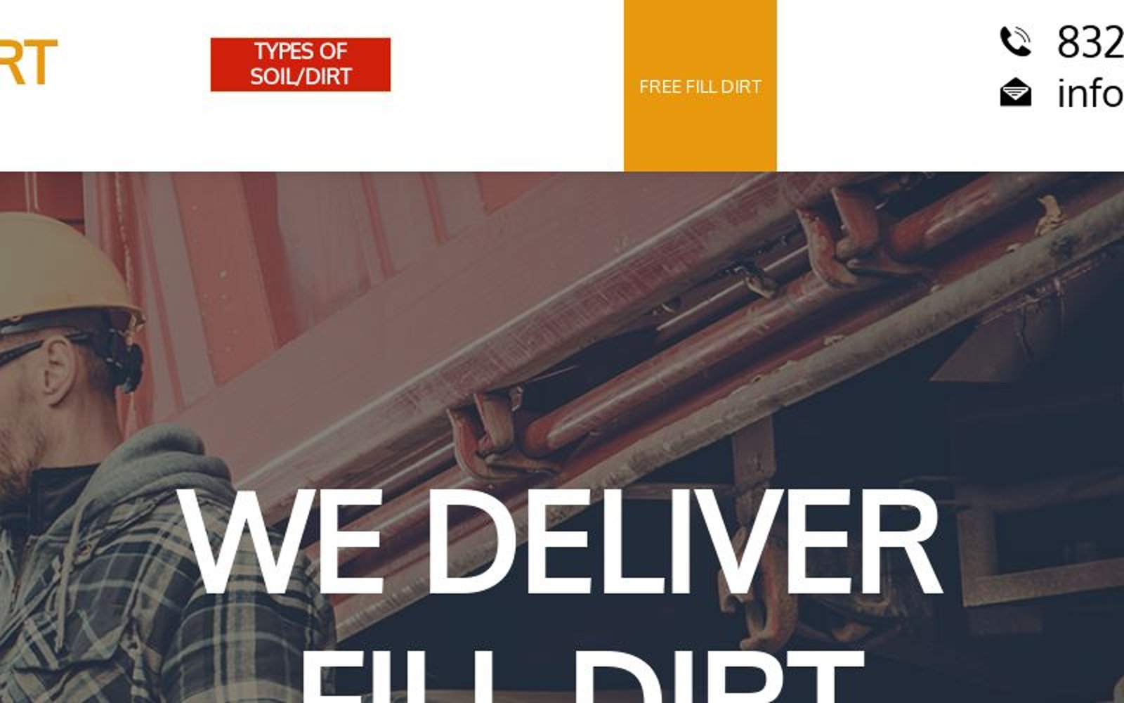 Free Fill Dirt Services | Houston Texas