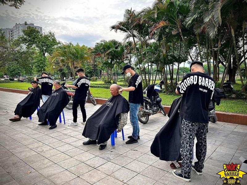 Quy trình của một khóa học cắt tóc nam - Mộc Barber Shop